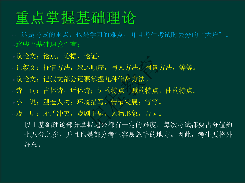 專升本《大學語文》作文及復習重點(文史類)(圖20) 專升本《大學語文》作文及復習重點(文史類)(圖20)
